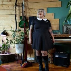 Shop Sour+Plus GHOUL TROUBLE ROUND COLLAR BATS DRESS 13 Shop Sour+Plus GHOUL TROUBLE ROUND COLLAR BATS DRESS