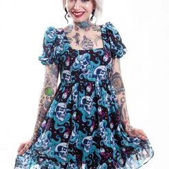 SOURPUSS DEAD SEA CREAM PUFF DRESS