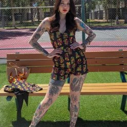 SOURPUSS TINY TIKI SARONG PLAYSUIT What's New