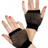 None THICK DIAMOND FISHNET GLOVES BLACK Accessories