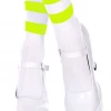 None ATHLETIC STRIPE CREW SOCKS WHITE/NEON GREEN Neon Dreams 1 None ATHLETIC STRIPE CREW SOCKS WHITE/NEON GREEN Neon Dreams