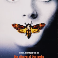 None SILENCE OF THE LAMBS MOVIE POSTER Back In Stock