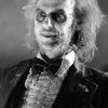 None BEETLEJUICE BLACK AND WHITE PORTRAIT POSTER