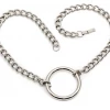 None Back In Stock O-RING PENDANT NECKLACE SILVER