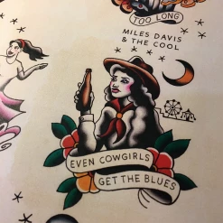 Jared Gaines Art JARED GAINES 59 SOUND TATTOO FLASH PRINT