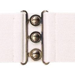 Accessories HELL BUNNY RETRO BELT WHITE