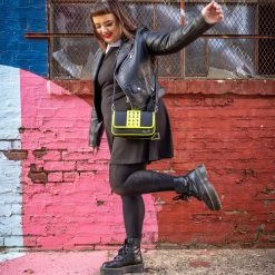 SOURPUSS CITRON AIMEE PURSE Neon Dreams