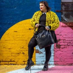 Shop Sourpuss SOURPUSS STUDS & WEB HOBO PURSE