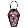 SOURPUSS CAT LADY COFFIN PURSE Shop Sourpuss