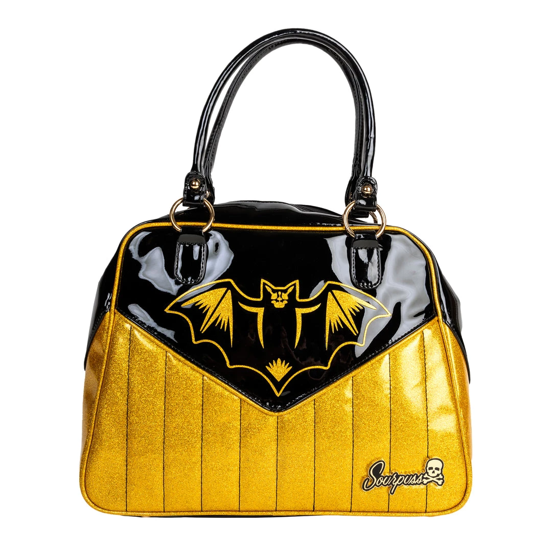 SOURPUSS NOKTURNAL BAT GOLD BOWLER Shop Sourpuss 3 SOURPUSS NOKTURNAL BAT GOLD BOWLER Shop Sourpuss