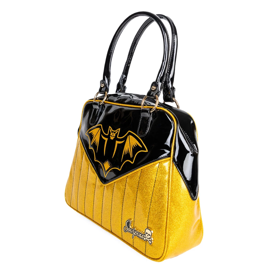 SOURPUSS NOKTURNAL BAT GOLD BOWLER Shop Sourpuss 5 SOURPUSS NOKTURNAL BAT GOLD BOWLER Shop Sourpuss