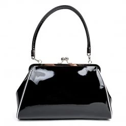 Shop Sourpuss SOURPUSS NOKTURNAL BAT SILVER KISSLOCK PURSE