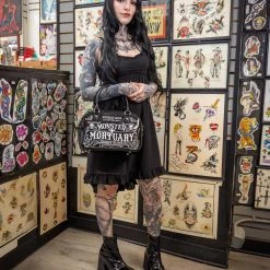 Shop Sour+Plus SOURPUSS BLACK HI-LO DRESS