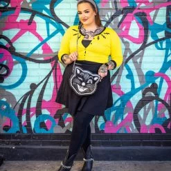 Shop Sourpuss SOURPUSS JINX THE CAT PURSE