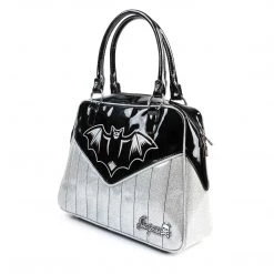 SOURPUSS NOKTURNAL BAT SILVER BOWLER Shop Sourpuss