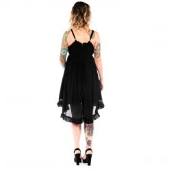 Shop Sour+Plus SOURPUSS BLACK HI-LO DRESS