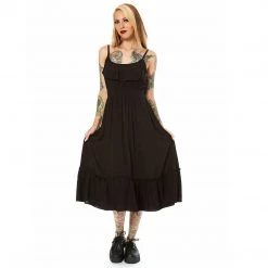 Shop Sour+Plus SOURPUSS BLACK STEVIE DRESS