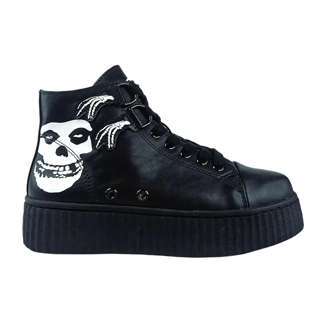 STRANGECVLT MISFITS SKULL CHELSEA KREEP SNEAKERS I'm With The Band 3 STRANGECVLT MISFITS SKULL CHELSEA KREEP SNEAKERS I'm With The Band