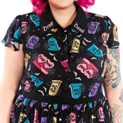 SOURPUSS RUDE TOMBS LYDIA DRESS