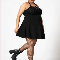 What's New KILLSTAR GOTHICA HALTER DRESS