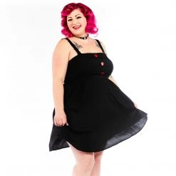 SOURPUSS BLACK GAUZY DRESS What's New