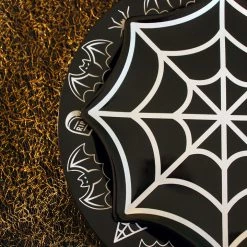 Haunted Homewares SOURPUSS SPIDERWEB DESSERT PLATE 9 Haunted Homewares SOURPUSS SPIDERWEB DESSERT PLATE