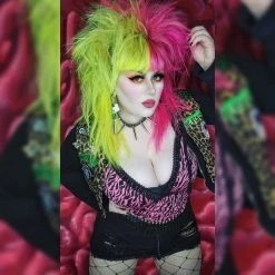 Neon Dreams SOURPUSS PIZZAZZ CAMI TANKTOP PINK ZEBRA