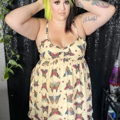 SOURPUSS BUTTERFLIES MIA DRESS