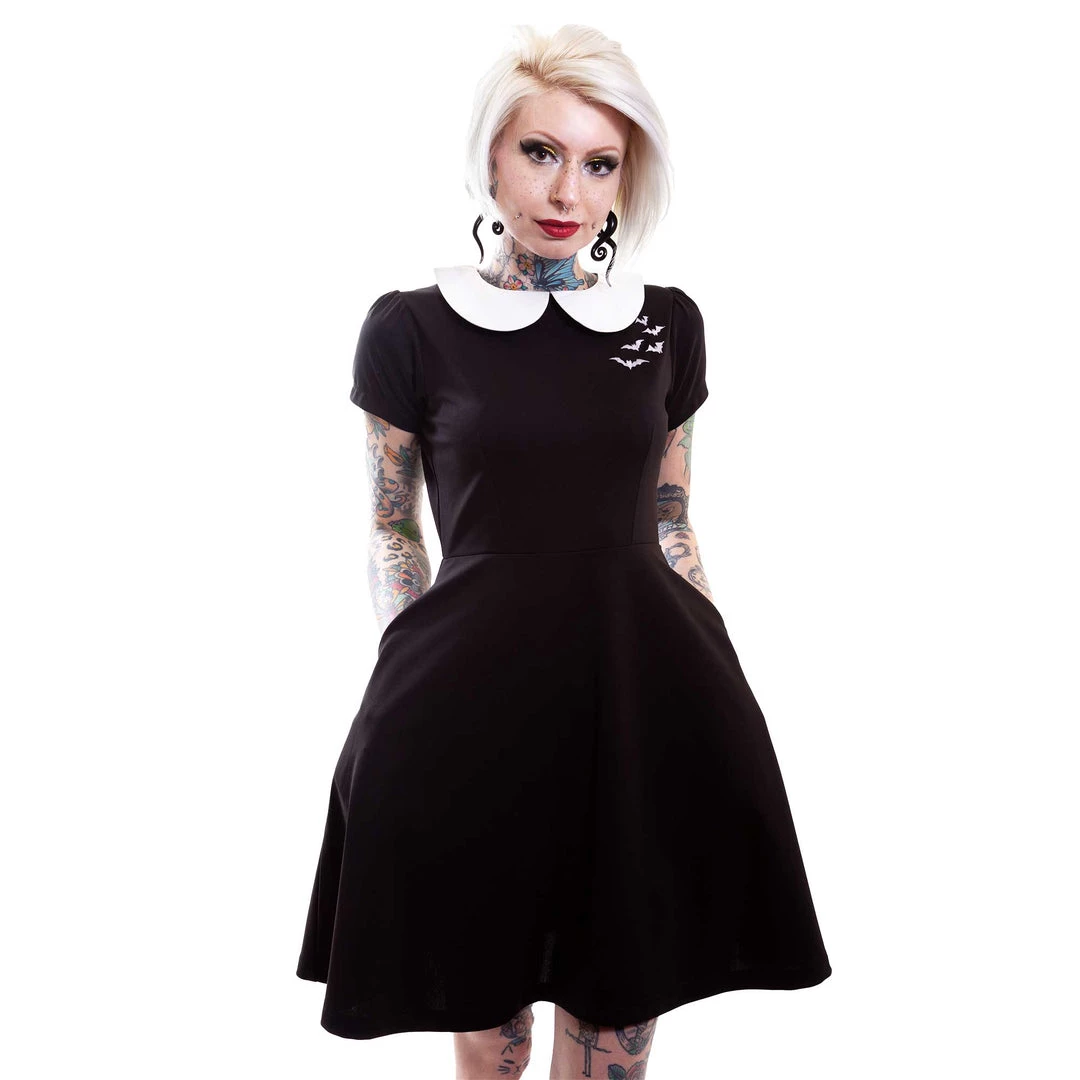 Shop Sour+Plus GHOUL TROUBLE ROUND COLLAR BATS DRESS 6 Shop Sour+Plus GHOUL TROUBLE ROUND COLLAR BATS DRESS