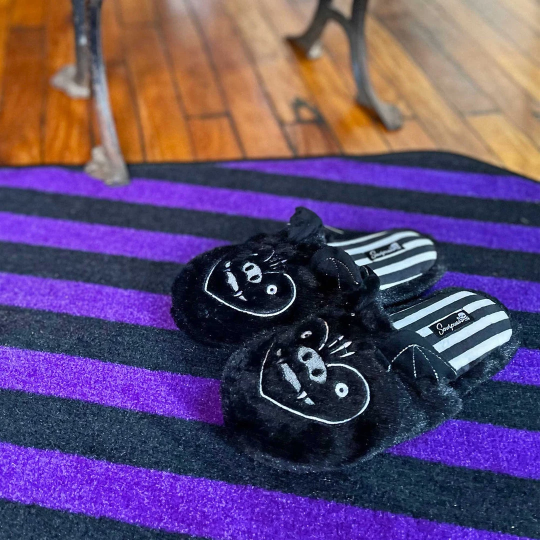 SOURPUSS FURRY BAT SLIPPERS Shop Sourpuss 7 SOURPUSS FURRY BAT SLIPPERS Shop Sourpuss
