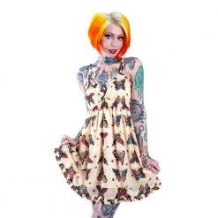 SOURPUSS BUTTERFLIES MIA DRESS