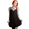 Ghouls Just Wanna Have Sun SOURPUSS BLACK MIA DRESS