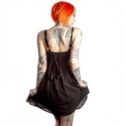 Ghouls Just Wanna Have Sun SOURPUSS BLACK MIA DRESS
