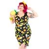 SOURPUSS MONSTER LUAU TIKI DRESS 1 SOURPUSS MONSTER LUAU TIKI DRESS