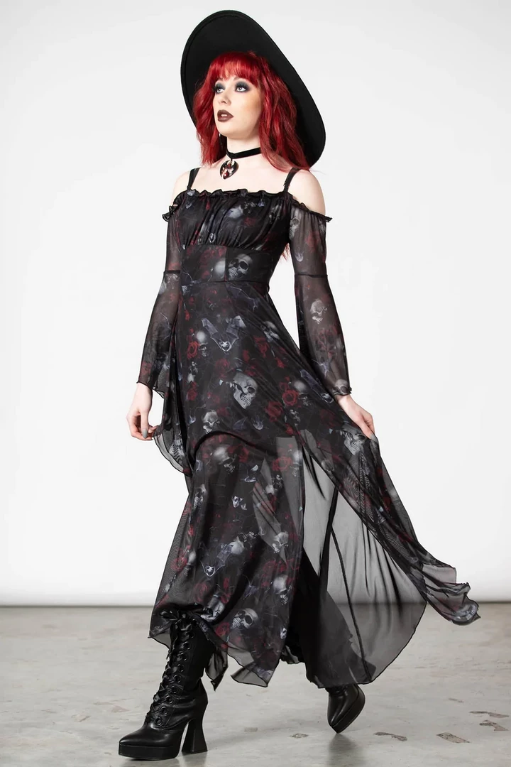 What's New KILLSTAR MYSTIC MEADOW MESH MAXI DRESS 8 What's New KILLSTAR MYSTIC MEADOW MESH MAXI DRESS