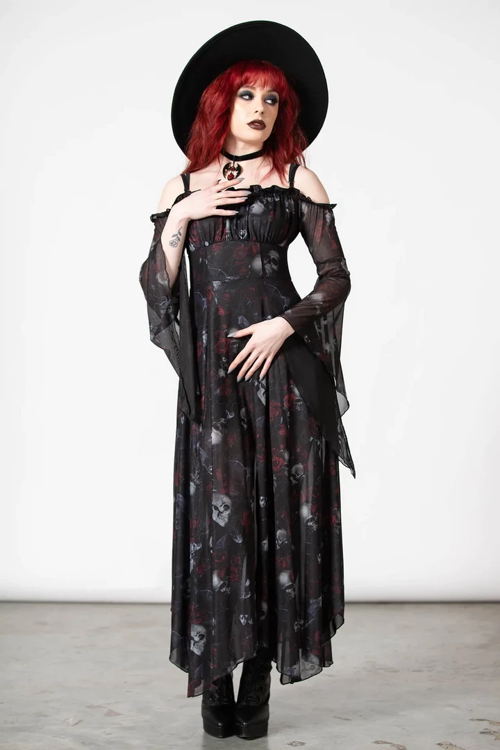 What's New KILLSTAR MYSTIC MEADOW MESH MAXI DRESS 10 What's New KILLSTAR MYSTIC MEADOW MESH MAXI DRESS