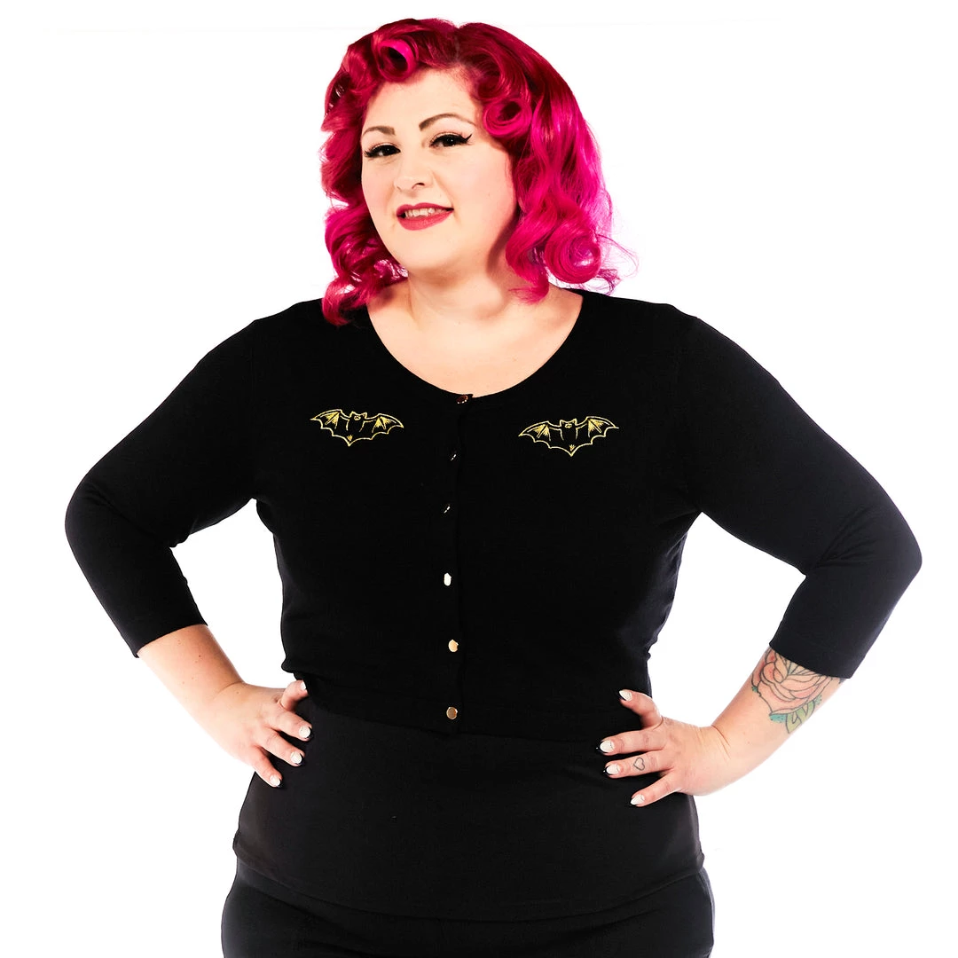 SOURPUSS NOKTURNAL BATS CROPPED CARDIGAN Shop Sour+Plus 4 SOURPUSS NOKTURNAL BATS CROPPED CARDIGAN Shop Sour+Plus