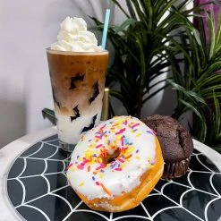 SOURPUSS SPIDERWEB ROUND KITCHEN BOARD