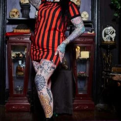 SOURPUSS STRIPED RINGER TEE DRESS What's New