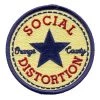 OXFORD PENNANT X SOCIAL DISTORTION STAR EMBROIDERED PATCH I'm With The Band 1 OXFORD PENNANT X SOCIAL DISTORTION STAR EMBROIDERED PATCH I'm With The Band