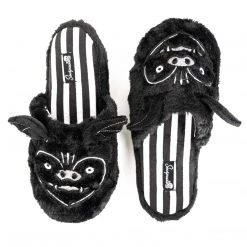 SOURPUSS FURRY BAT SLIPPERS Shop Sourpuss