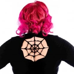 SOURPUSS SPIDERWEB CUTOUT DRESS