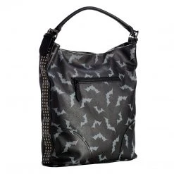 Shop Sourpuss SOURPUSS LUNA BATS HOBO PURSE