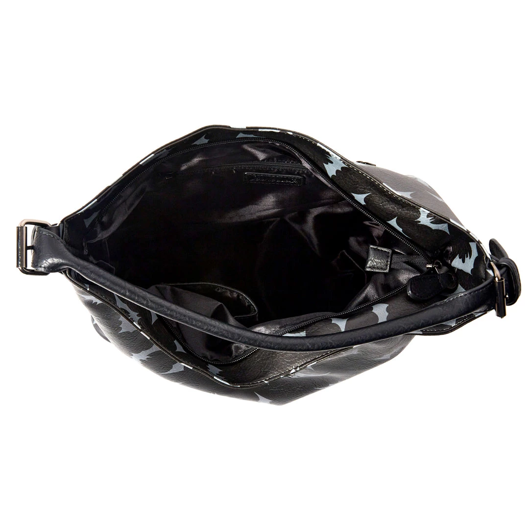 Shop Sourpuss SOURPUSS LUNA BATS HOBO PURSE 6 Shop Sourpuss SOURPUSS LUNA BATS HOBO PURSE
