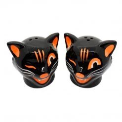 Haunted Homewares SOURPUSS BLACK CAT SALT & PEPPER SHAKERS 8 Haunted Homewares SOURPUSS BLACK CAT SALT & PEPPER SHAKERS