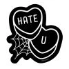 What's New SOURPUSS HATE U STICKER 1 What's New SOURPUSS HATE U STICKER