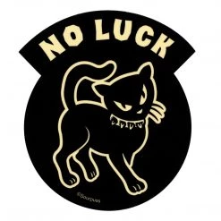 What's New SOURPUSS NO LUCK CAT STICKER