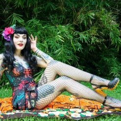 SOURPUSS UNDER THE SEA SARONG PLAYSUIT