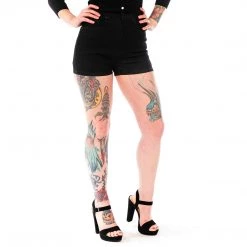 SOURPUSS ESSENTIAL DENIM SHORTS