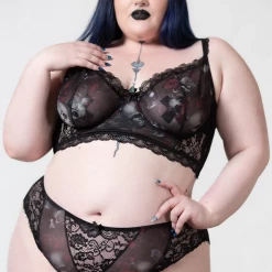 KILLSTAR WILD ROSE MESH BRA What's New